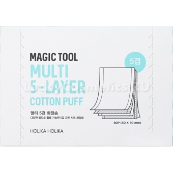 Многослойные хлопковые салфетки Holika Holika Magic Tool Multi Cotton Pads