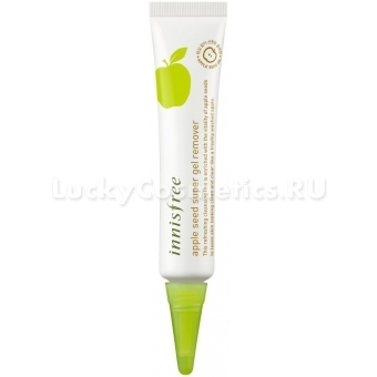 Гель для снятия стойкого макияжа с глаз и губ Innisfree Apple Seed Super Gel Remover