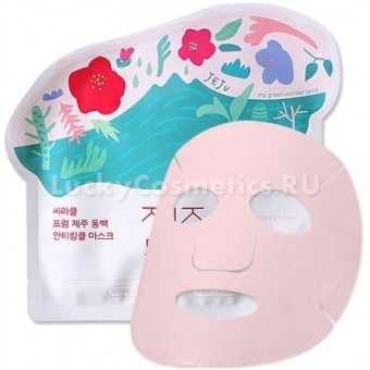 Маска для лица тканевая от морщин Ciracle From Jeju Camellia Flower Anti-Wrinkle Mask Pack