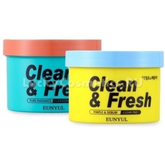 Очищающие подушечки Eunyul Clean And Fresh Clear Pad