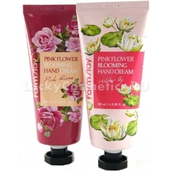 Крем для рук Farmstay Pink Flower Blooming Hand Cream