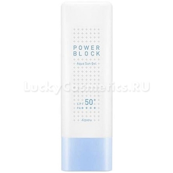 Увлажняющий солнцезащитный гель A'Pieu Power Block Aqua Sun Gel SPF50+/ PA++++