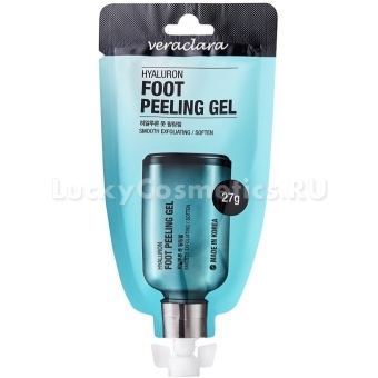 Пилинг-скатка для ног с гиалуроновой кислотой Veraclara Hyaluron Foot Peeling Gel