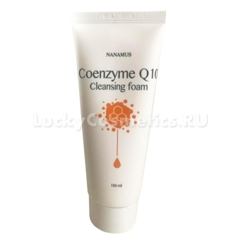 Пенка для умывания с коэнзимом Q10 Nanamus Coenzyme Q10 Foam Cleansing