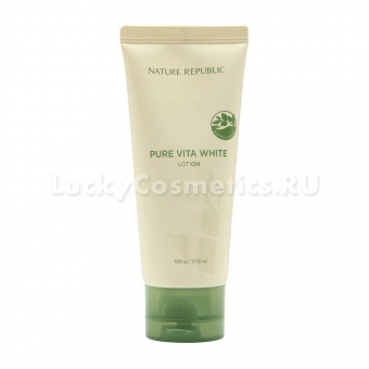 Осветляющий лосьон с экстрактом сливы какаду Nature Republic Pure Vita White Lotion