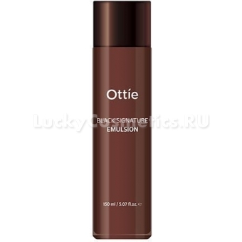 Эмульсия для лица с муцином черной улитки Ottie Black Signature Emulsion