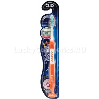 Зубная щётка с антибактериальной обработкой щетинок Clio Sens Progress Antibacterial R Toothbrush