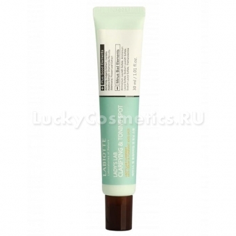 Точечный бальзам против акне Labiotte Lady's Lab Clarifying & Toning Spot