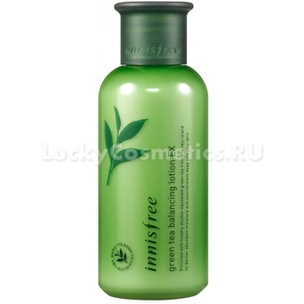 Лосьон для лица с экстрактом зеленого чая Innisfree Green Tea Balancing Lotion EX