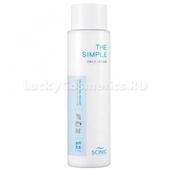 Слабокислотный успокаивающий лосьон Scinic The Simple Calming Lotion