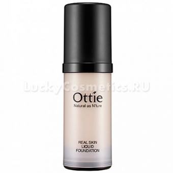 Жидкая тональная основа  Ottie Real Skin Liquid Foundation