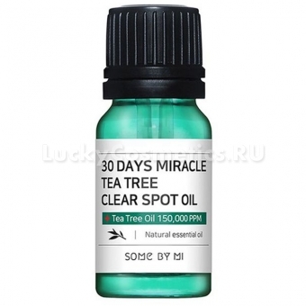 Средство от прыщей точечного нанесения Some By Mi 30 Days Miracle Tea Tree Clear Spot Oil