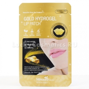 Гидрогелевый патч для губ MBeauty Gold Hydrogel Lip Patch