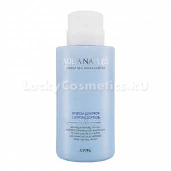 Очищающий софтнер для лица A'Pieu Aqua Nature Deep-Sea Dewdrop Clearing Softener