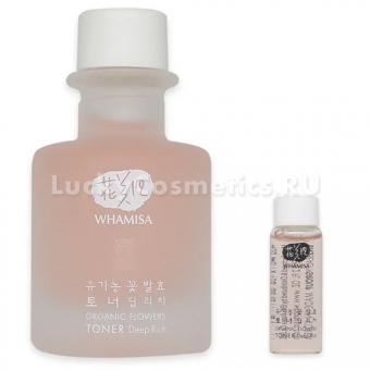 Тонер для лица Whamisa Organic Flowers Toner Deep Rich