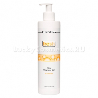 Очищающий гель с фруктовыми кислотами для всех типов кожи Christina Fresh AHA Cleansing Gel