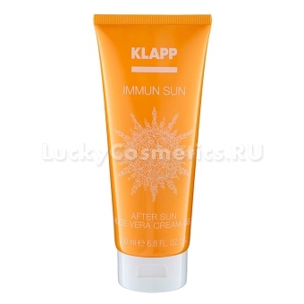 Успокаивающий крем-гель после загара Klapp Immun Sun After Sun Aloe Vera Cream Gel