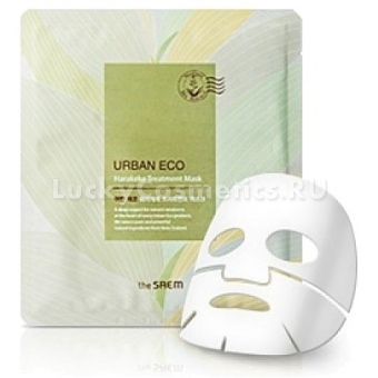 Листовая маска с льняным экстрактом The Saem Urban Eco Harakeke Treatment Mask