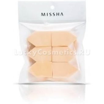 Набор спонжей из латекса Missha House Latex Puff 6P