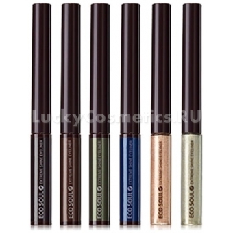 Водостойкая подводка для век The Saem Eco Soul Extreme Shine Eyeliner