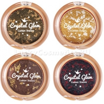 Тени для век кушон Shara Shara Crystal Glam Cushion Shadow