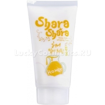 Очищающая пенка Shara Shara Honey Milky whipping form