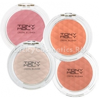 Румяна Tony Moly Crystal Blusher