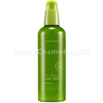 Эмульсия с экстрактом алоэ Nature Republic Real Squeeze Aloe Vera Emulsion