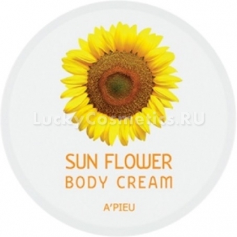 Крем для тела с экстрактом подсолнуха A'Pieu Body Cream Sun Flower