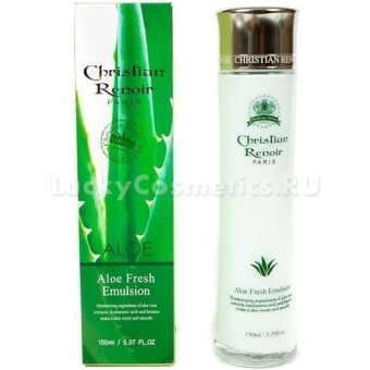 Эмульсия для лица с экстрактом алоэ вера 3W Clinic Aloe Fresh Emulsion Christian Renoir Paris