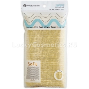 Мочалка для душа Sungbo Cleamy Clean And Beauty Eco Corn Shower Towel