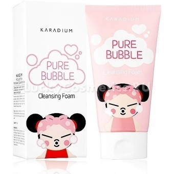 Очищающая пенка Karadium Pure Bubble Cleansing Foam Pucca Edition