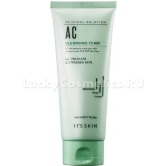 Очищающая пенка для проблемной кожи It's Skin Clinical Solution AC Cleansing Foam