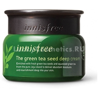 Ультраувлажняющий крем для лица Innisfree The Green Tea Seed Deep Cream