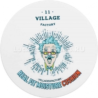 Увлажняющий тональный кушон Village 11 Factory Real Fit Moisture Cushion