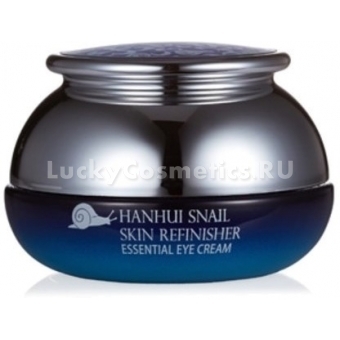 Антивозрастной крем для глаз с улиточным муцином Bergamo Hanhui Snail Skin Refinisher Essential Eye Cream