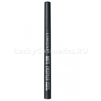 Водостойкая подводка-фломастер Limoni Matte Eyestyler