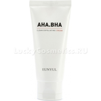 Обновляющий крем с AHA и BHA кислотами Eunyul AHA BHA Clean Exfoliating Cream