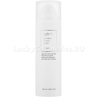 Тонер-крем 2 в 1 Cosrx Light fit Real Water Toner To Cream