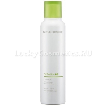 Успокаивающий тоник с провитамином В5 и мадекассосидом Nature Republic Vitamin B5 Toner