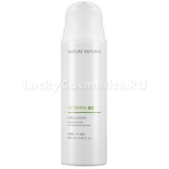 Успокаивающая эмульсия с провитамином В5 и мадекассосидом Nature Republic Vitamin B5 Emulsion