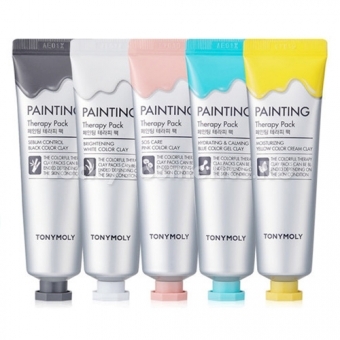 Кремовая маска с глиной Tony Moly Painting Therapy Pack