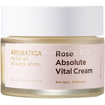 Ночной крем с экстрактом розы Aromatica Rose Absolute Vital Cream