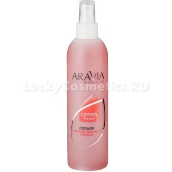 Лосьон перед депиляцией с экстрактами мяты и березы Aravia Professional Lotion Pre-epil