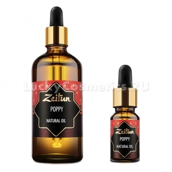 Эфирное масло мака Zeitun Poppy Natural Oil