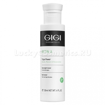 Лосьон-концентрат ночной мультикислотный Gigi Retin A Triple Power Overnight Toner