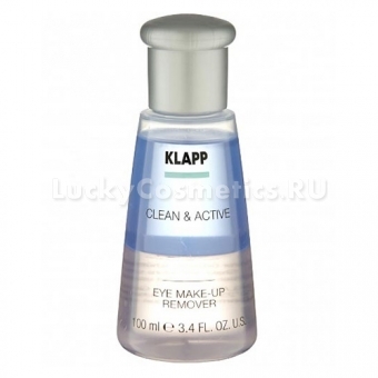 Средство для снятия макияжа c глаз Klapp Clean And Active Eye Make-Up Remover