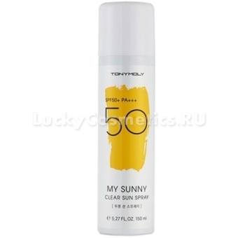 Спрей солнцезащитный Tony Moly  SPF50 My Sunny Clear Sun Spray