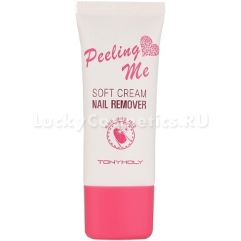 Крем для снятия лака Tony Moly  Peeling Me Soft Cream Nail Remover