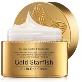 Крем с морской звездой и золотом Mizon Gold Starfish All in One Cream